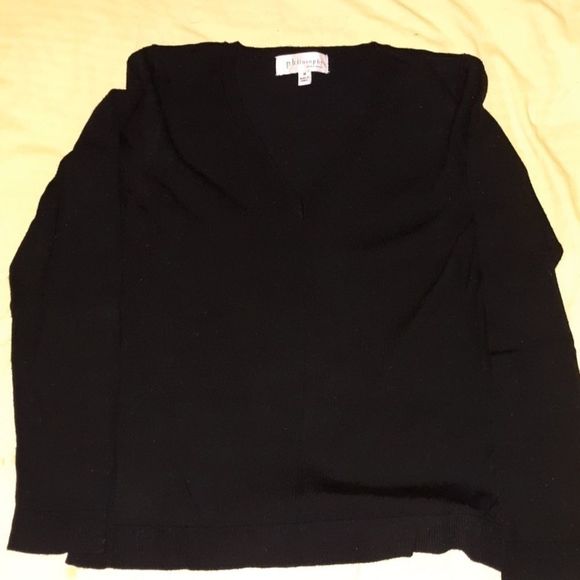 Philosophy Republic Clothing‎ V Neck Light Sweater - Picture 1 of 5